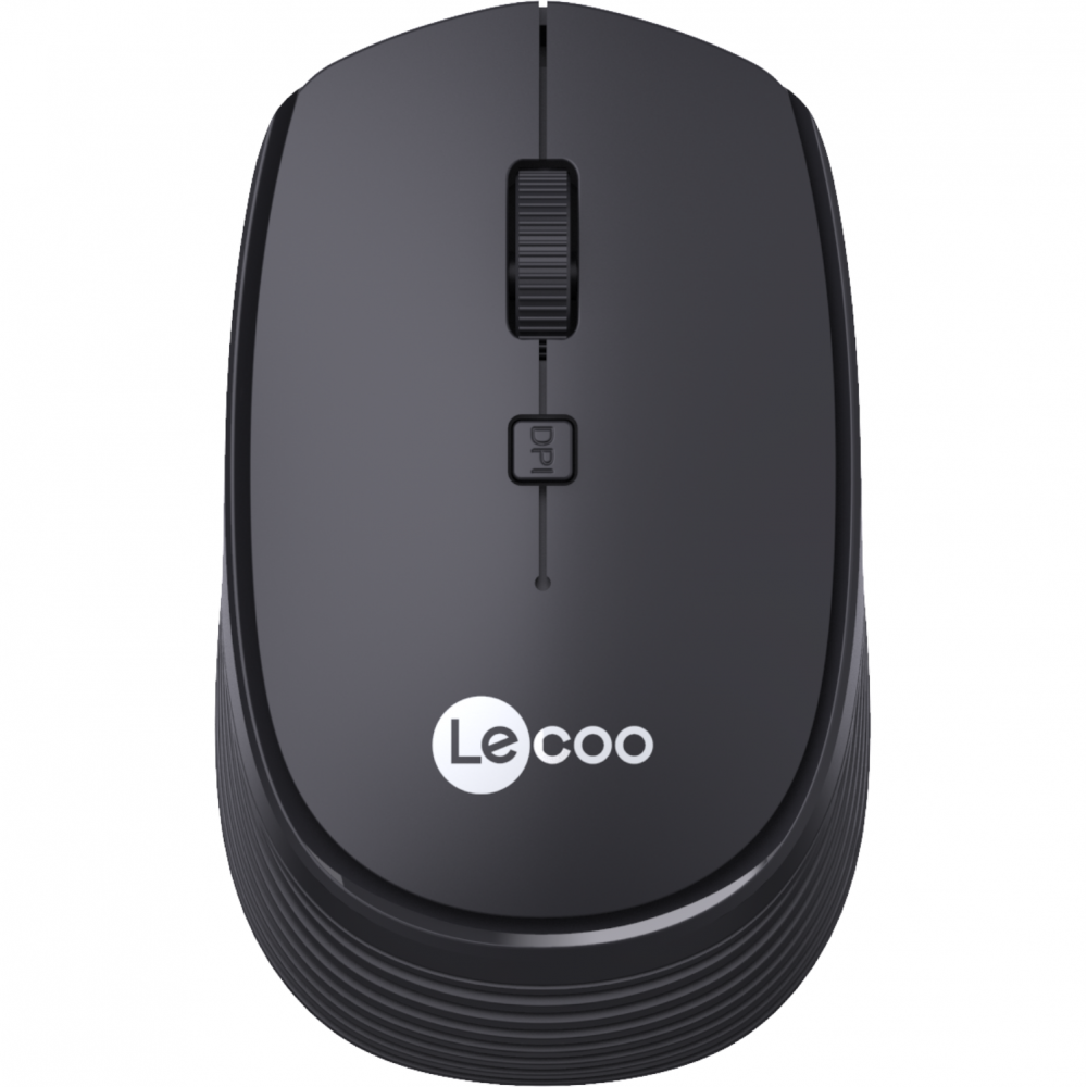 LECOO WS202 SİYAH USB KABLOSUZ MOUSE