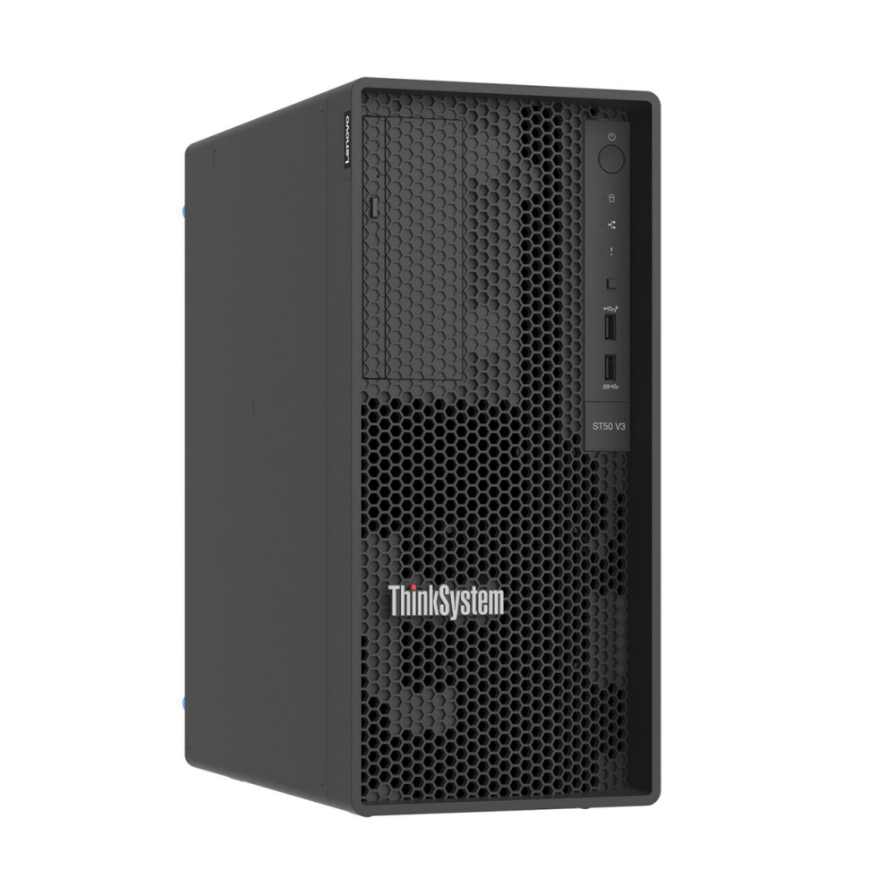 LENOVO ST50 V3  XEON E-2434 (4C) 32GB(1x32) 2X960GB SSD 4U TOWER Raid