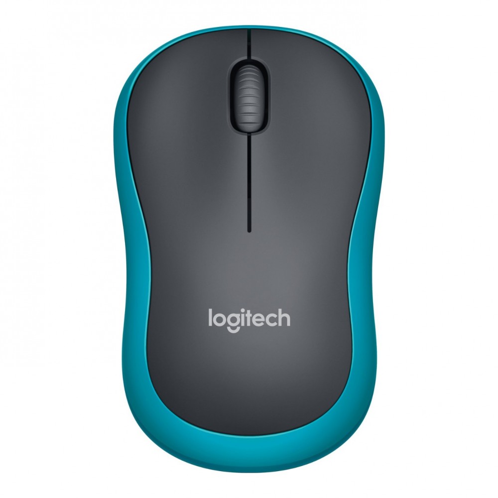 LOGITECH M185 Mavi-Gri Kablosuz Mouse (910-002236)