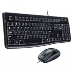 LOGITECH MK120 Kablolu Klavye Mouse MM Set Siyah USB (920-002560)
