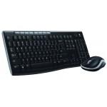 LOGITECH MK270 Kablosuz Klavye Mouse MM Set Siyah (920-004525)