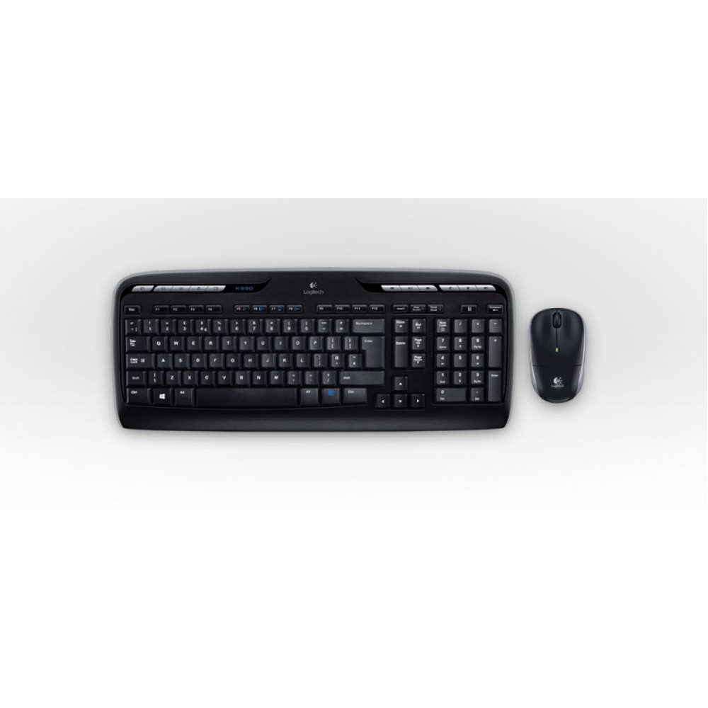 LOGITECH MK330 Kablosuz Klavye Mouse MM Set Siyah (920-003988)