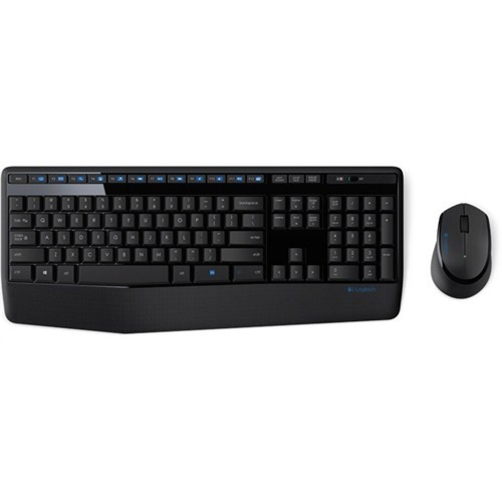 LOGITECH MK345 Kablosuz Klavye Mouse MM Set Siyah (920-006514)