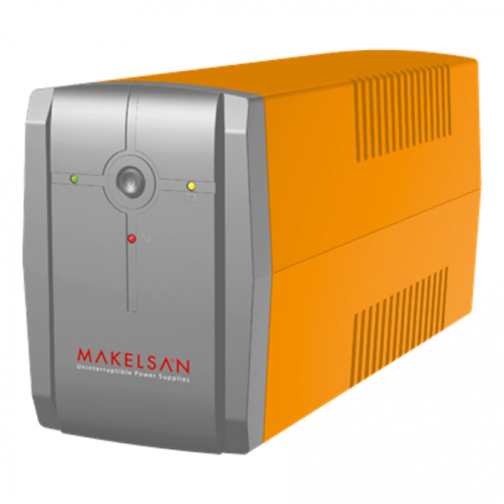 MAKELSAN Lion 650VA 1x7AH 5-10 Dk Line Interactive UPS
