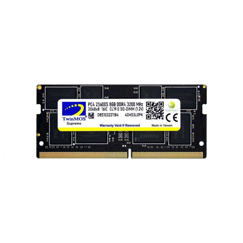 MDD48GB3200N / TwinMOS Sodimm 8 GB 3200MHz DDR4 Notebook Ram