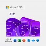 MS 365 AILE 32/64BIT TR/ENG 6 Kullanıcı 1 Yıllık Lisans ESD
