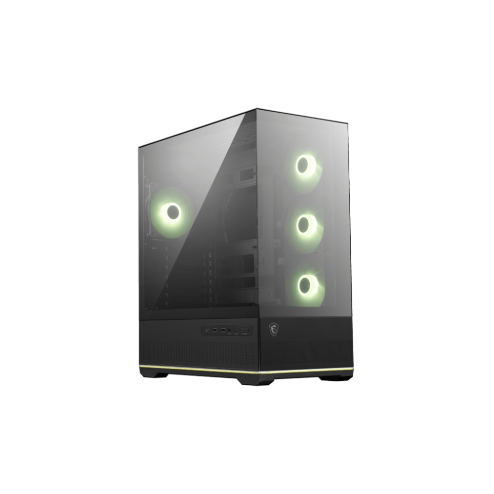 MSI MAG PANO 110R PZ TEMPERLI CAM 3X120MM 1X120MM ARGB FAN ATX PANORAMIK GAMING