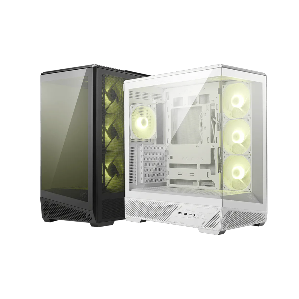 MSI MAG PANO 130R PZ TEMPERLİ 3X120MM REVERSE ARGB 1X120MM ARGB PANOROMIK GAMING