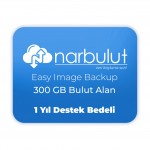 NARBULUT Easy Image Backup  300GB Bulut Alan +1 Yıl destek