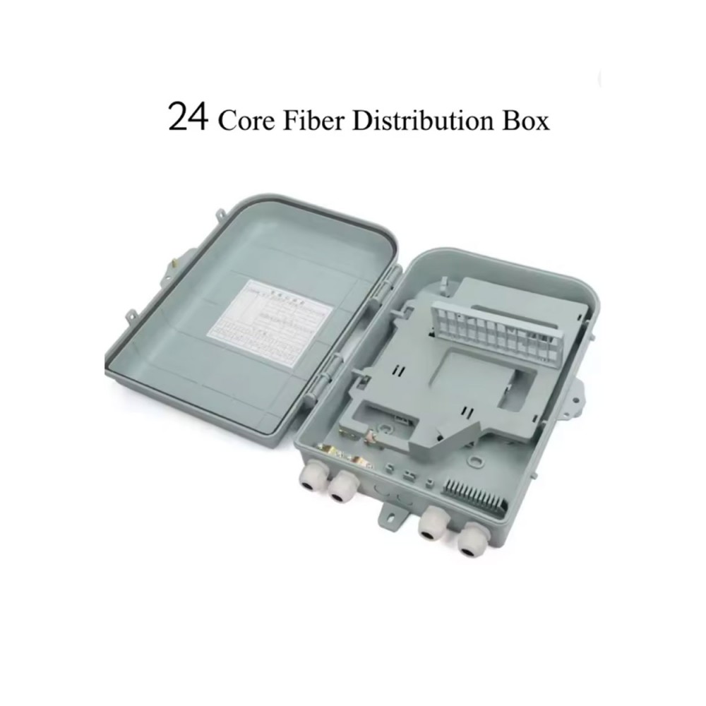 OJC Fiber Panel Outdoor IP65 24 PORT 24 x DX-SC Duvar Tipi Sonlandırma Kutusu