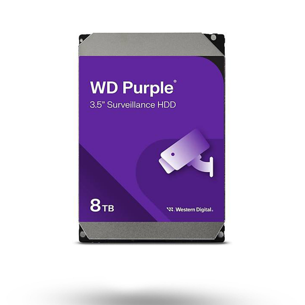 WD 8 TB PURPLE AI 5640RPM 256MB SATA3  7/24 GUVENLIK