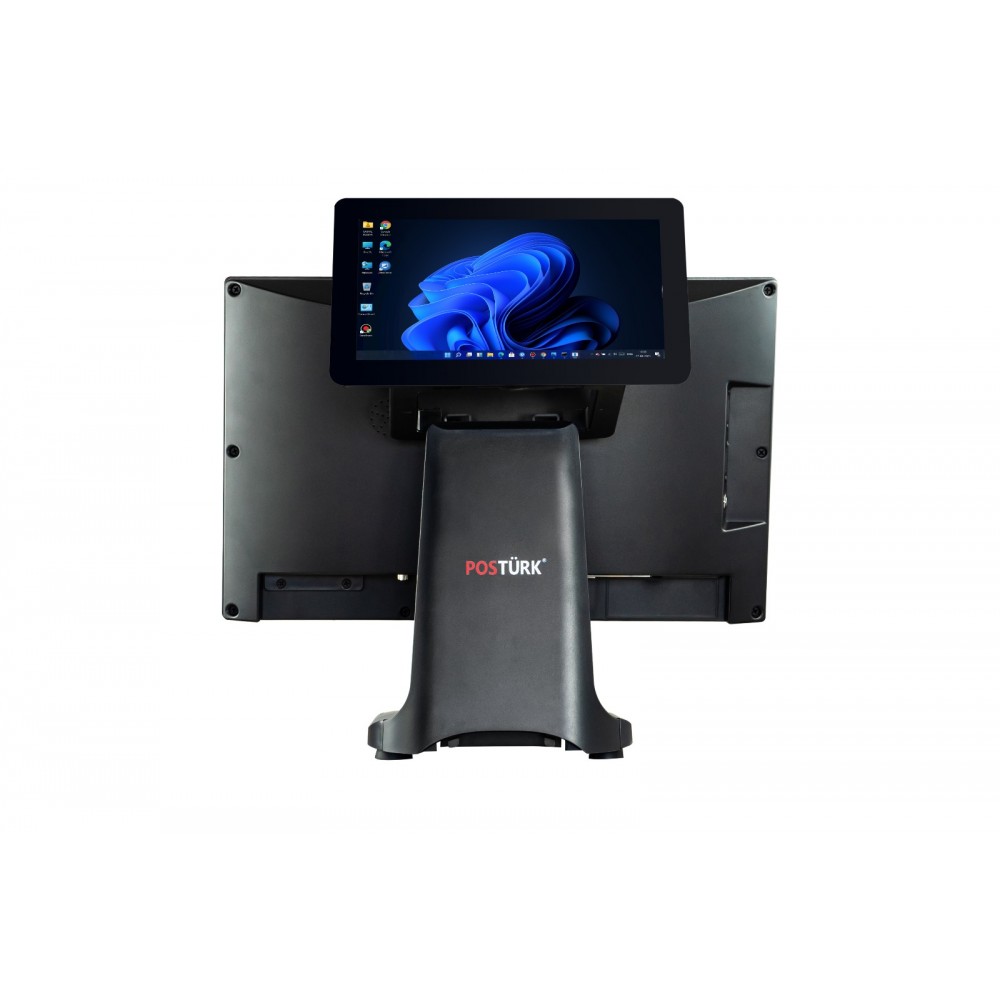 POSTÜRK TX-1560M 15.6" i5-5200U 8GB 256GB NVMe, 10,1" İkinci Ekran Dok. Pos PC