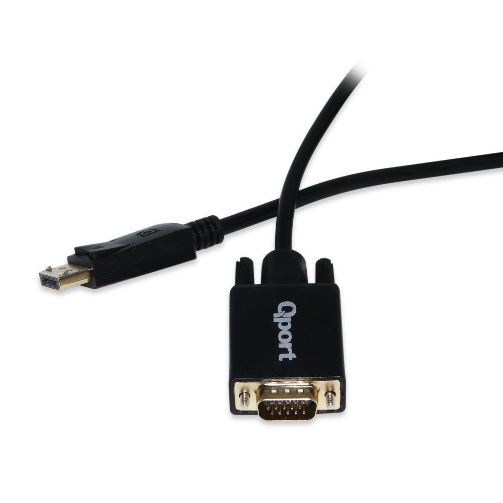 QPORT 1.8M DISPLAY TO VGA ÇEVİRİCİ KABLO (Q-DPV)