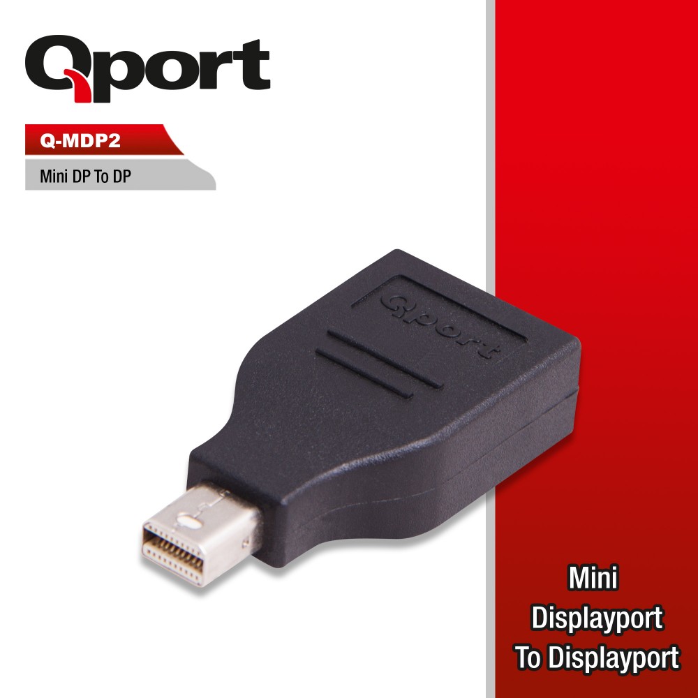 QPORT MİNİ DISPLAY(M) - DISPLAY(F) ÇEVİRİCİ (Q-MDP2)