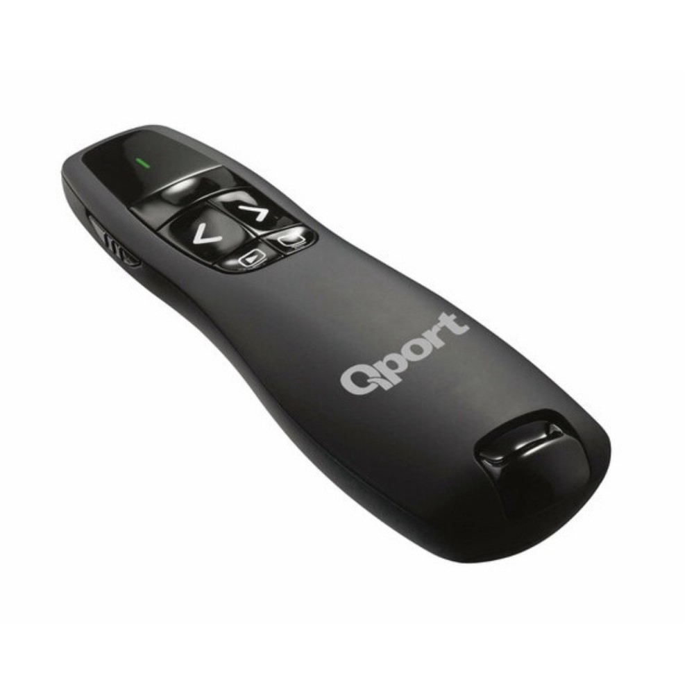 QPORT Q-SUN400 2.4GHZ USB KIRMIZI LAZERLİ SUNUM KUMANDASI - PRESENTER