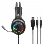 RAMPAGE FITMENT KM-GX7 Aydınlatmalı Gaming Q Klavye + Kulaklık + Mouse + Pad