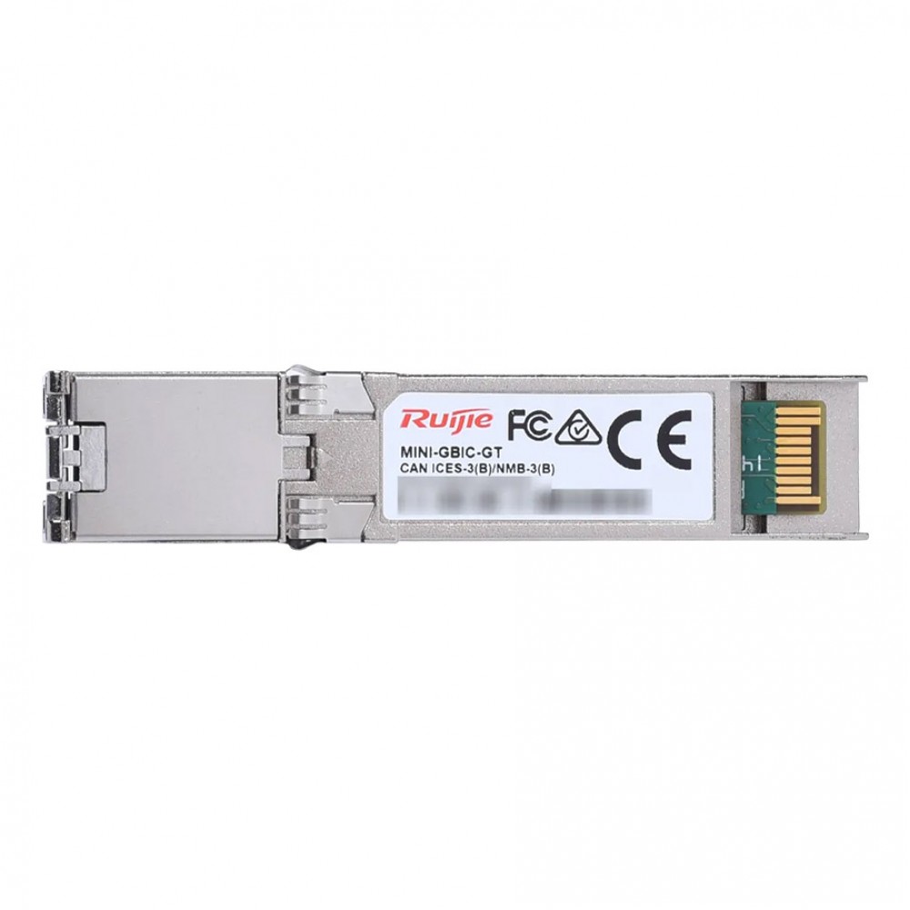 RUIJIE Mini-GBIC-GT 1000BASE-T SFP Copper RJ45 100-m Transceiver Module