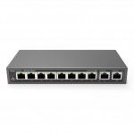 RUIJIE REYEE RG-ES110D-P 8 PORT 10/100 110W POE + 2x GIGABIT UPLINK METAL KASA