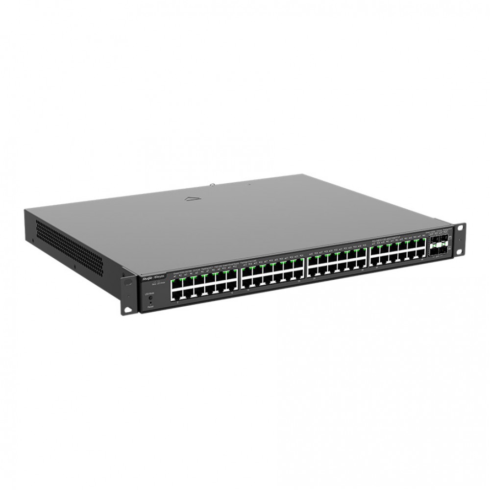 RUIJIE REYEE RG-NBS3100-48GT4SFP-P 48GB PORT+4X1GB SFP 370W POE YÖNETİLEBİLİR