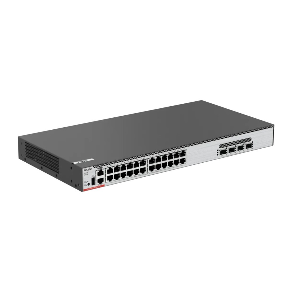 RUIJIE RG-CS86-24MG4VS-UP 24x5G Poe 460W 4x25G SFP L-3 Yönetilebilir