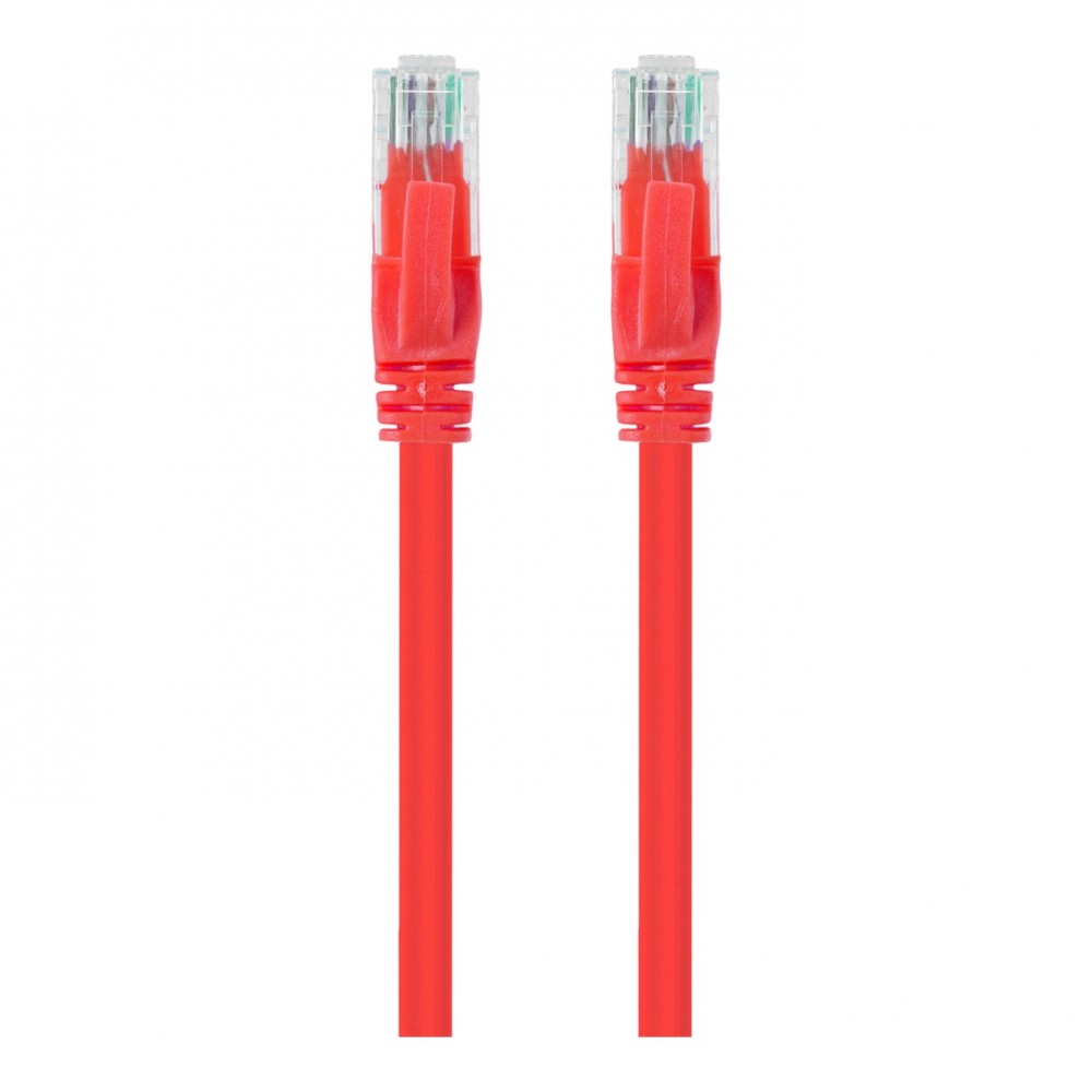 S-LINK SL-CAT6030RE 30cm Kırmızı CAT6 Patch Kablo