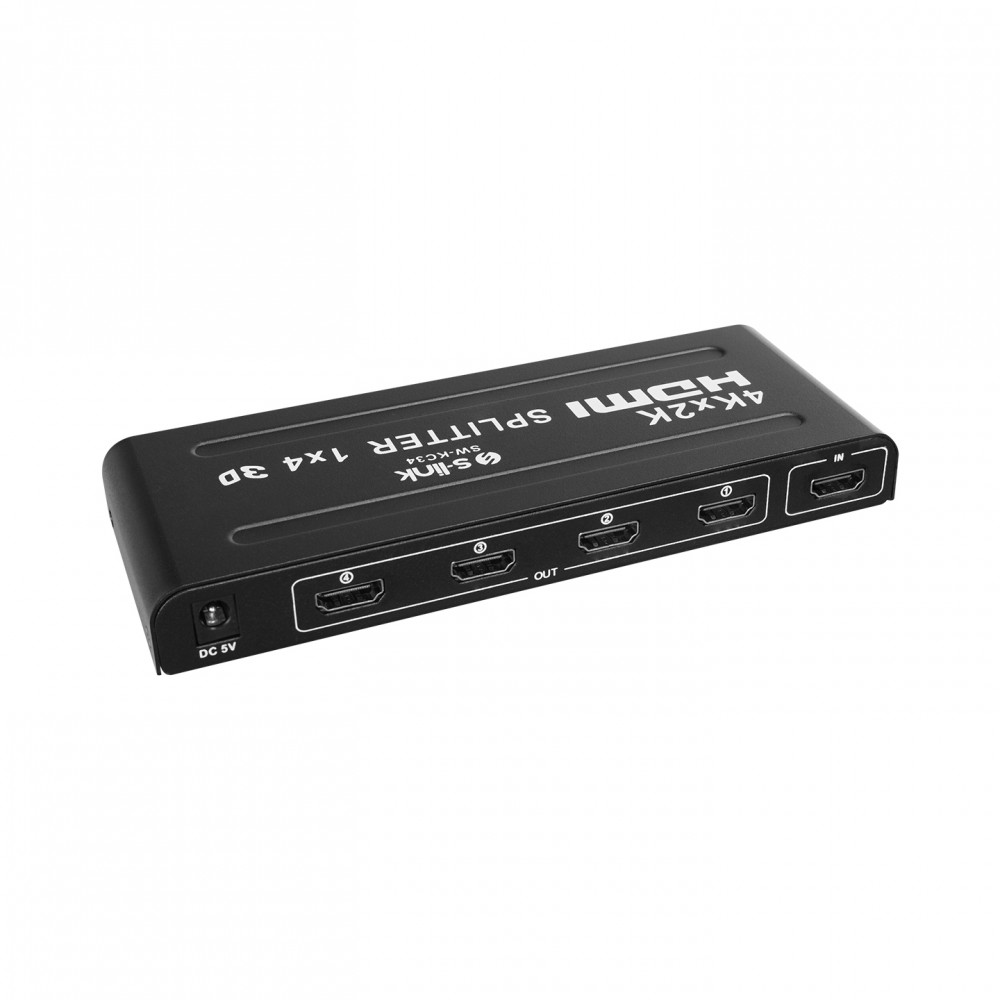S-LINK SW-KC34 4 Port 4K*2K HDMI Splitter