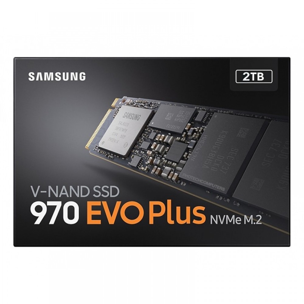 SAMSUNG 2TB 970 EVO Plus PCIe M.2 SSD NVME 2280 3300/3500MB/S MZ-V7S2T0BW