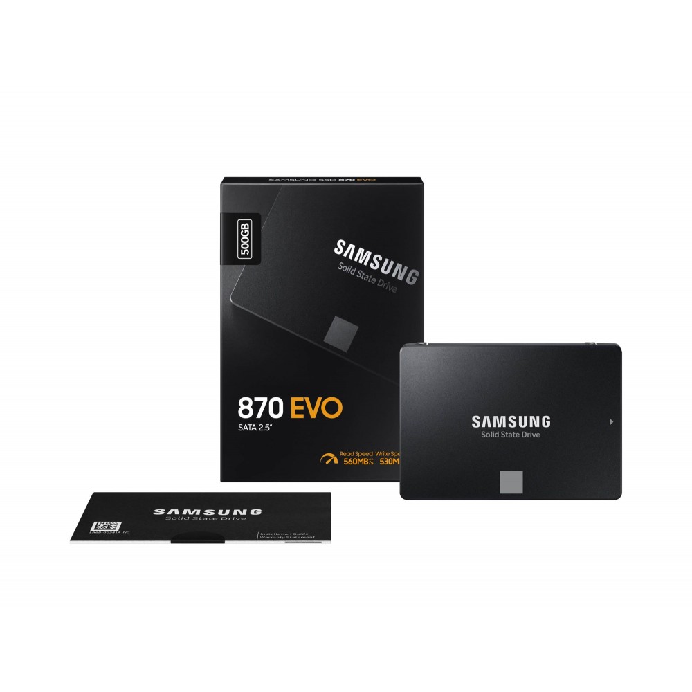 SAMSUNG 500GB 870 EVO SATA3 560/530MB/s SSD