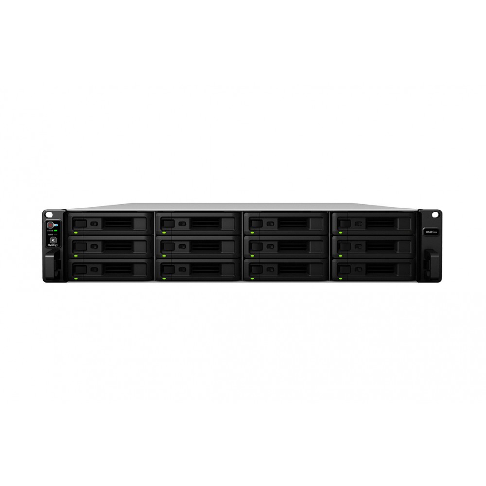 SYNOLOGY RS3618xs (12 Yuvalı, 4xGE, 2xExp) Nas Depolama Ünitesi