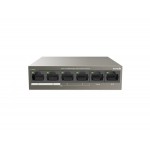 TEF1106P-4-63W / TENDA TEF1106P-4-63W 6-Port Megabit (4xPoE 63W) Desktop Switch