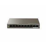 TEF1110P-8-102W / TENDA TEF1110P-8-102W 8-Port Megabit (8xPoE 102W), 2xGE Uplink Desktop Switch