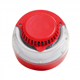 TEKNİM TFS-2282 AKILLI ADRESLİ DAHİLİ İZOLATÖRLÜ FLAŞÖRLÜ YANGIN ALARM SİREN