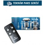 TEKNİM TSC-5717 Uzaktan Kumanda Modülü + Kumanda ( PARS Serisi TSK-571X için )