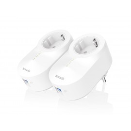 TENDA PH6 AV1000 Gigabit Passthrough Powerline Adapter Kit