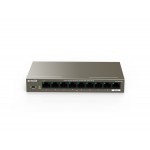 TENDA TEG1109P-8-102W 8GE PoE Port (102W), 1GE Uplink Desktop Switch