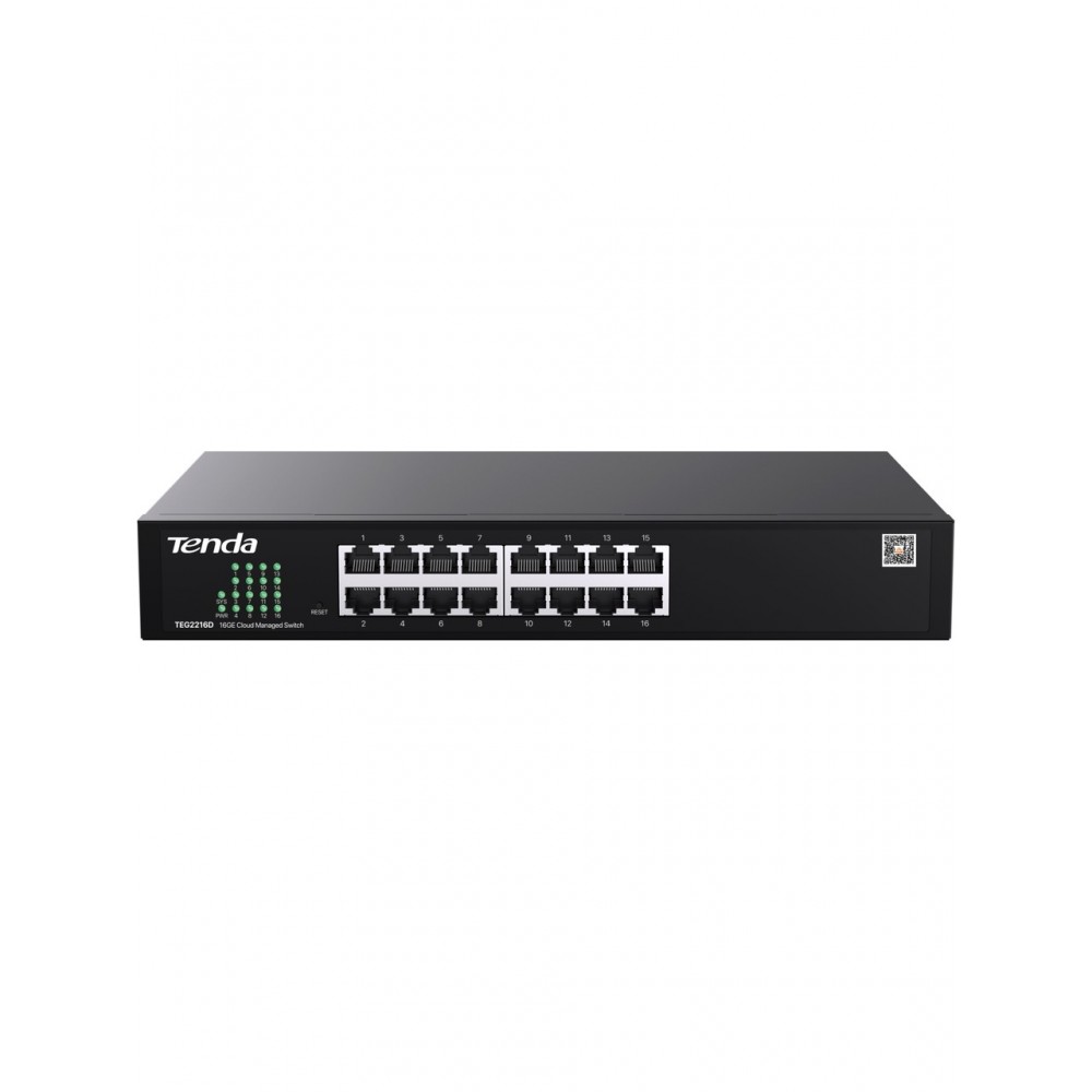 TENDA TEG2216D 16GE Port Cloud Yönetilebilir Switch