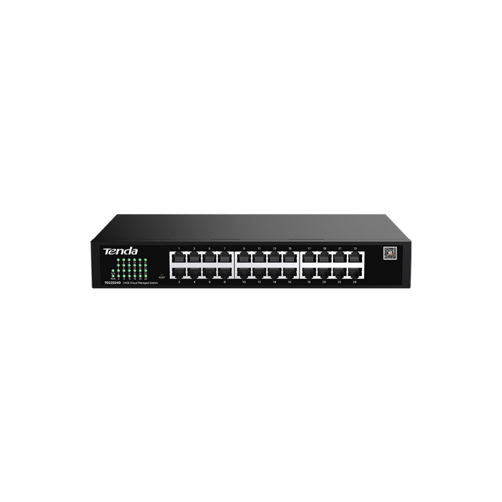TENDA TEG2224D 24GE Port Bulut Yönetilebilir Switch