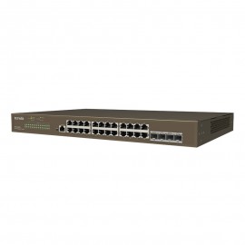 TENDA TEG3328F 24GE Port, 4xSFP L2 Yönetilebilir Switch