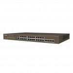 TENDA TEG3328F 24GE Port, 4xSFP L2 Yönetilebilir Switch