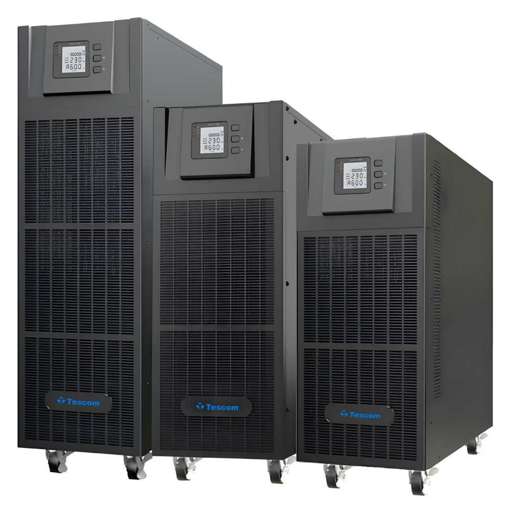 TESCOM Teos+ 10KVA 3F/3F  (20x 7AH)  Online UPS