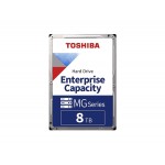 TOSHIBA MG Enterprise 8 TB 7200RPM 256MB 7/24 512e RV Güvenlik HDD