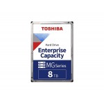 TOSHIBA MG Enterprise 8 TB 7200RPM 256MB 7/24 RV Güvenlik ve Nas HDD