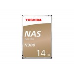 TOSHIBA N300 14 TB N300 7200RPM SATA3 512MB 7/24  1-8  Yuvalı Nas için