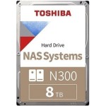TOSHIBA N300 8 TB 7200RPM SATA3  128MB 7/24  1-8  Yuvalı Nas için