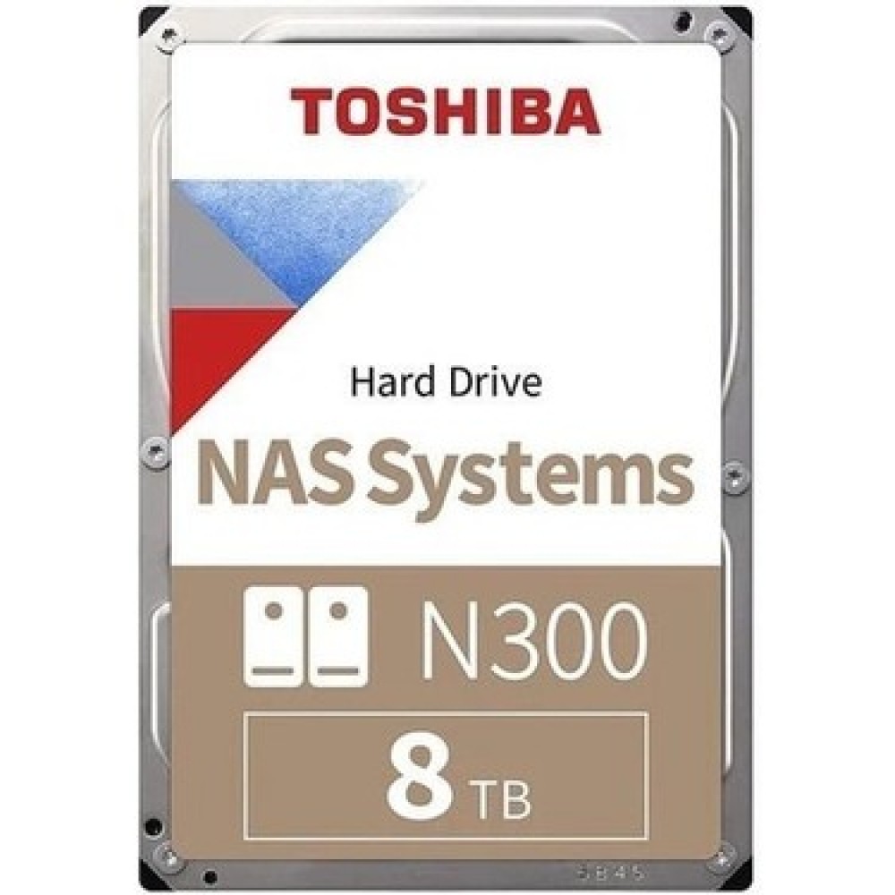 TOSHIBA N300 8 TB 7200RPM SATA3  512MB 7/24  1-8  Yuvalı Nas için