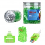 TRKLink EZ RJ45 KONNEKTÖR (YEŞİL) 100 'lü PAKET YENİ NESİL
