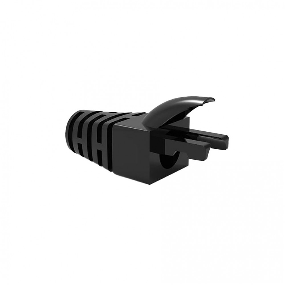 TRKLink PVC RJ45 BOOTS KONNEKTÖR SİYAH JACK KILIFI 50 'li PAKET