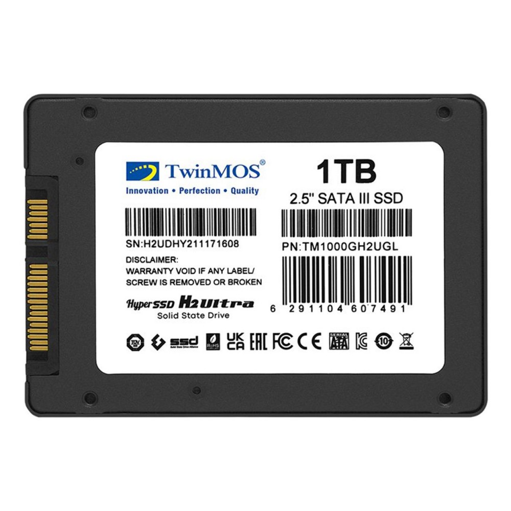 TwinMOS 1TB 2,5" SATA3 SSD 580Mb-550Mb/s  3DNAND