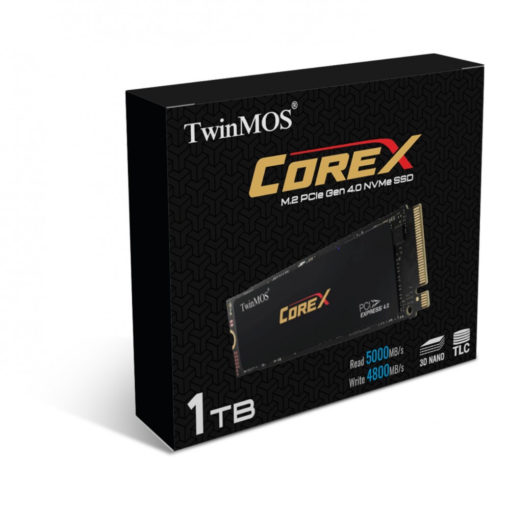 TwinMOS 1TB M.2 PCIe Gen4 NVMe SSD (5000-4800Mb/s) TLC 3DNAND