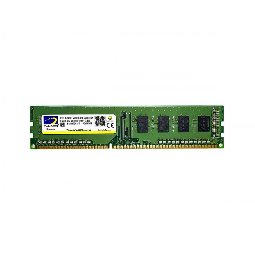 TwinMOS DDR3 4GB 1600MHz 1.5v Desktop Ram
